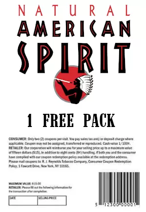 Claim your Free American Spirit Pack