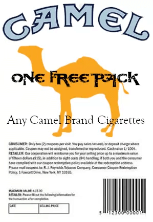 Claim your Free Camel Pack