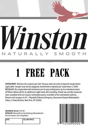 Free Winston 1 Pack